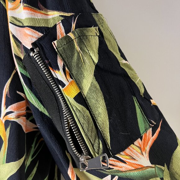 Zara Basic Floral Jacket - Picture 3 of 4